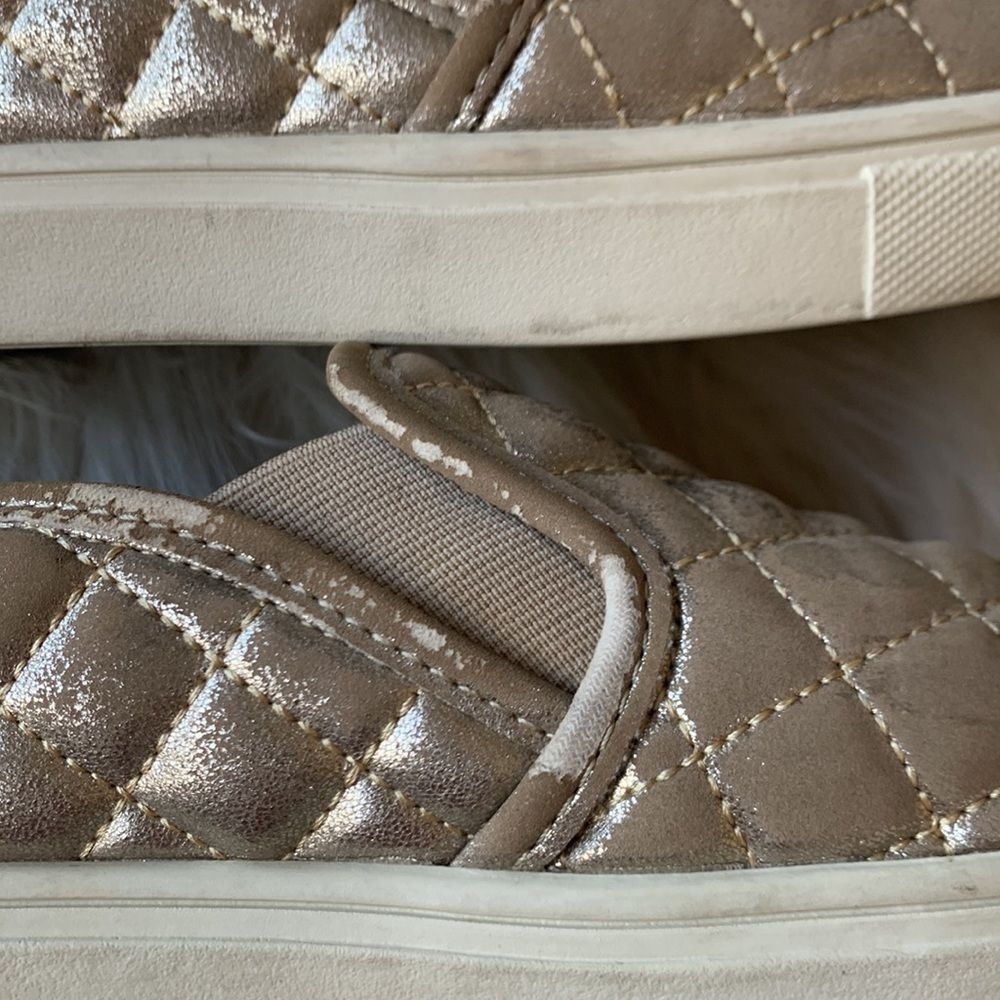 Steve Madden Women's Ecentrcq Shimmer Sneaker Size 7B - Picture 5 of 11